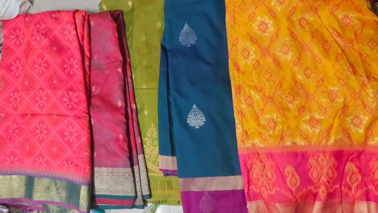 bumper  clearance  live soft silk sarees part ..1150 whats app .7418556757 booking number