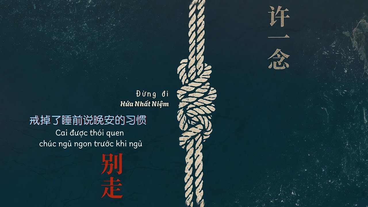 [Vietsub] Đừng đi - Hứa Nhất Niệm 别走•许一念