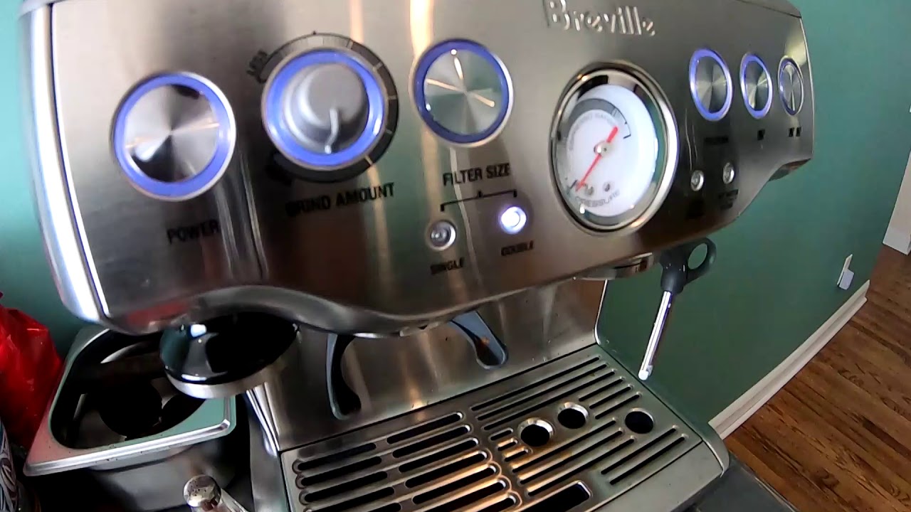 Cappuccino making on my Breville Barista Express #pmchallenge