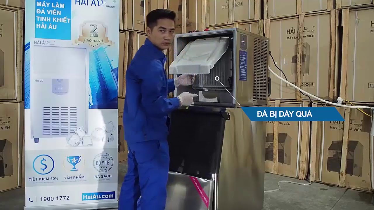 Xử Lý Lỗi Thường Gặp Ở Máy Làm Đá Viên HẢI ÂU – Lỗi E3