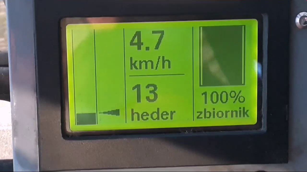 Bizon Rekord żniwa 2018 - komputerek