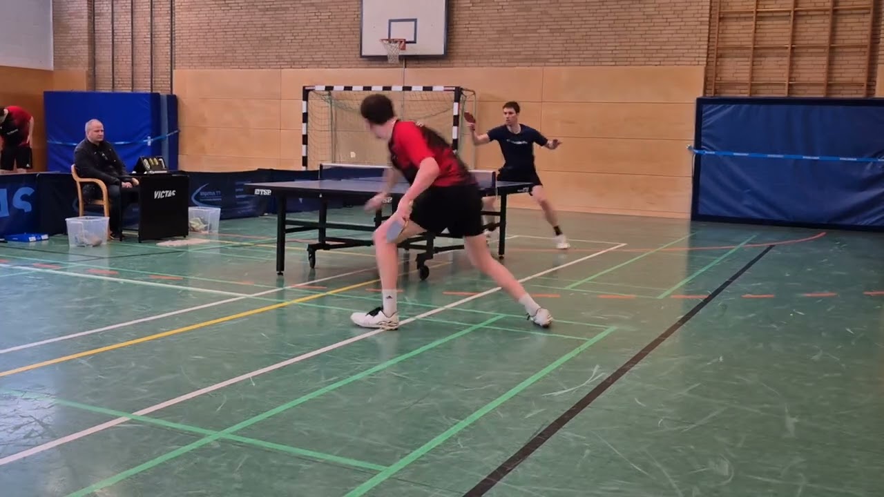 TT-Oberliga 2026: Max Kulins (SC Marklohe) - Martin Wille (TV Hude)