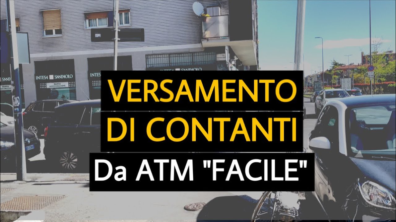 VERSAMENTO Contanti | Intesa San Paolo ATM