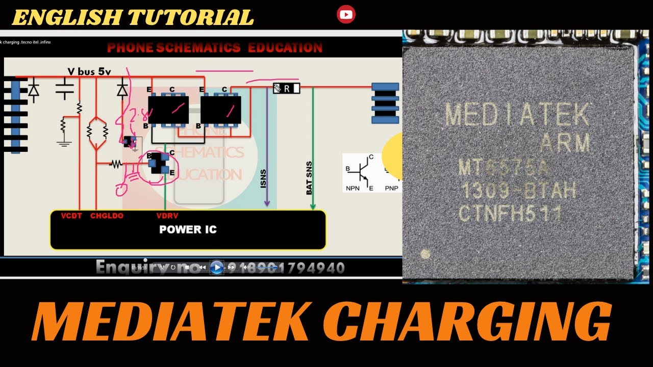 How Charging Works in MTK Phones: PMU, VCDT, CHG_LDO, and Sense Resistor Full Explanation”