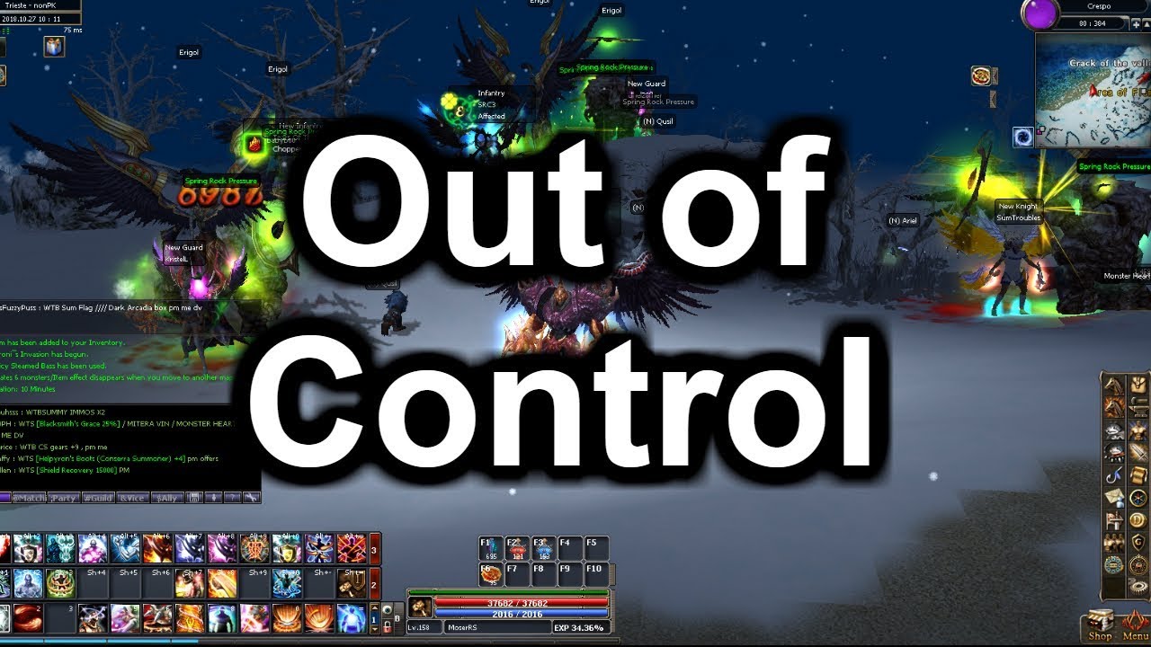 AFK Farming Out of Control - Dekaron 2018