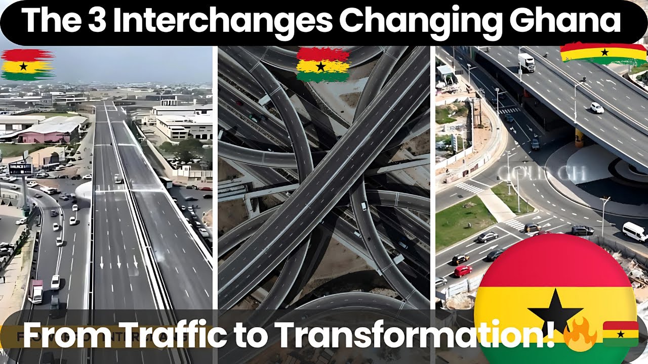 The New Face of Accra 🌆 Pokuase, Tema, Obetsebi & Flowerpot Interchanges