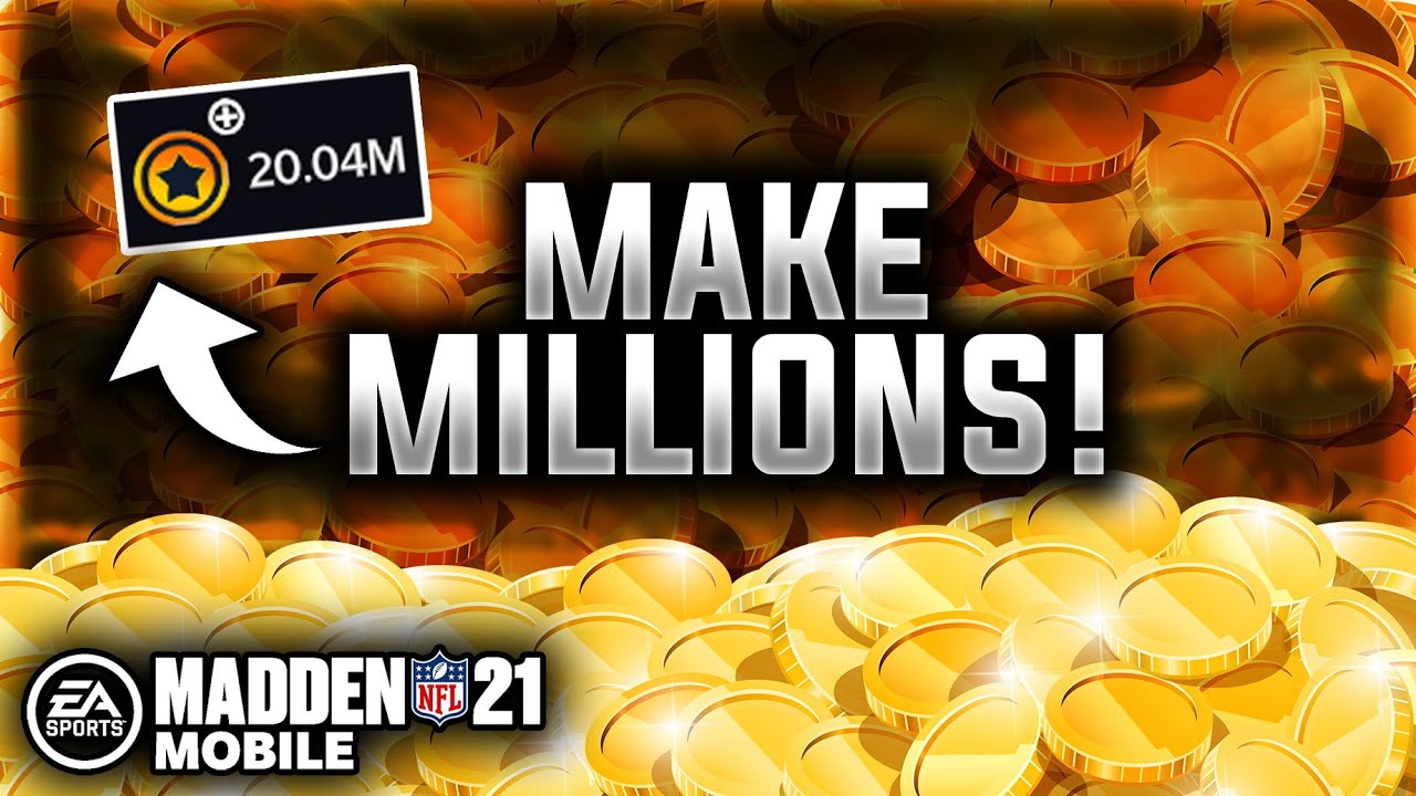 HOW TO MAKE MILLIONS IN MADDEN MOBILE 21!