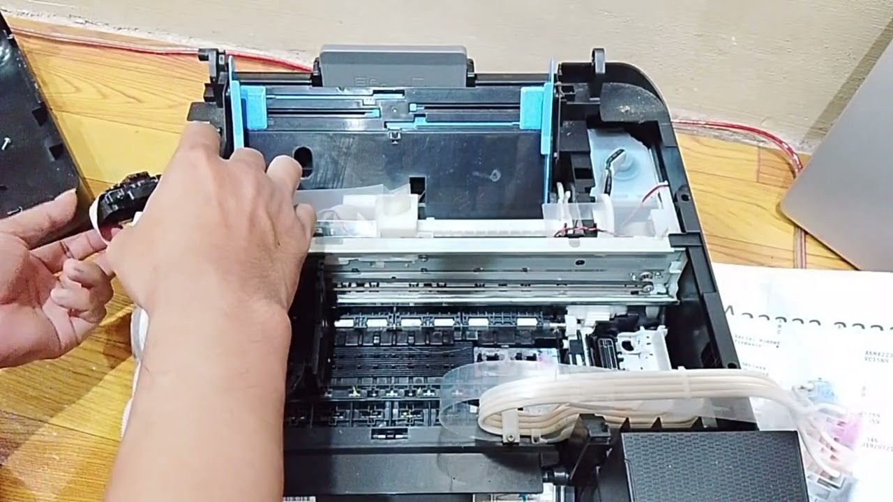 Cara Mudah mengganti Flaxibel Printhead Dan Sensor Epson L3210