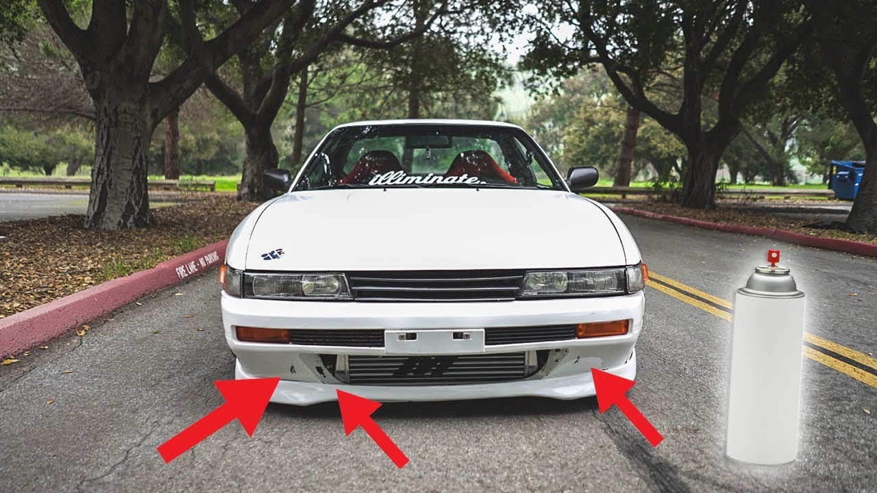 Spray Can Bumper Repair!