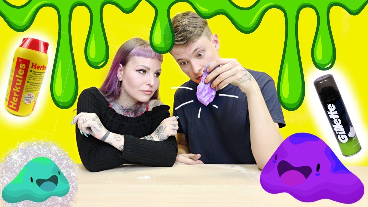 Robíme Fialový Sliz !  Sliz Pokus 2 w/ Cheryl