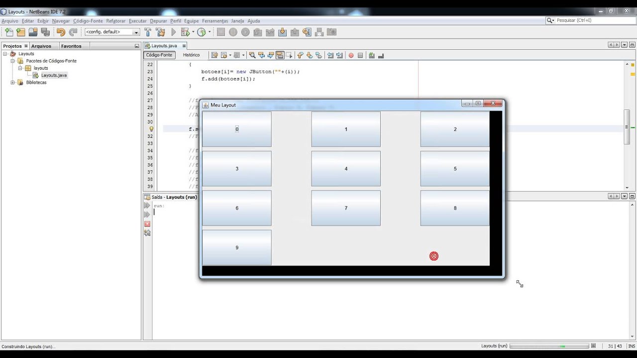 Video Tutorial 4 - Gerenciadores de Layout