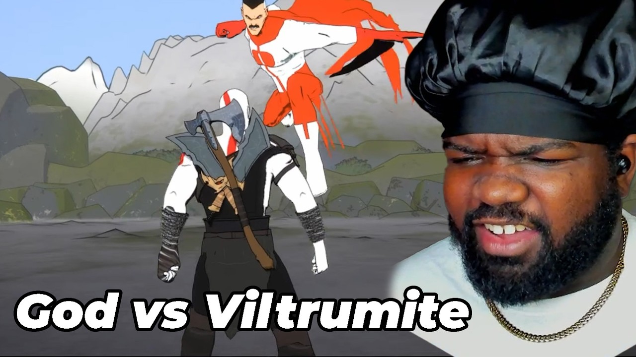 Can Omni Man Survive Kratos Spartan RAGE Kratos vs Omni Man | Animated Battle! REACTION