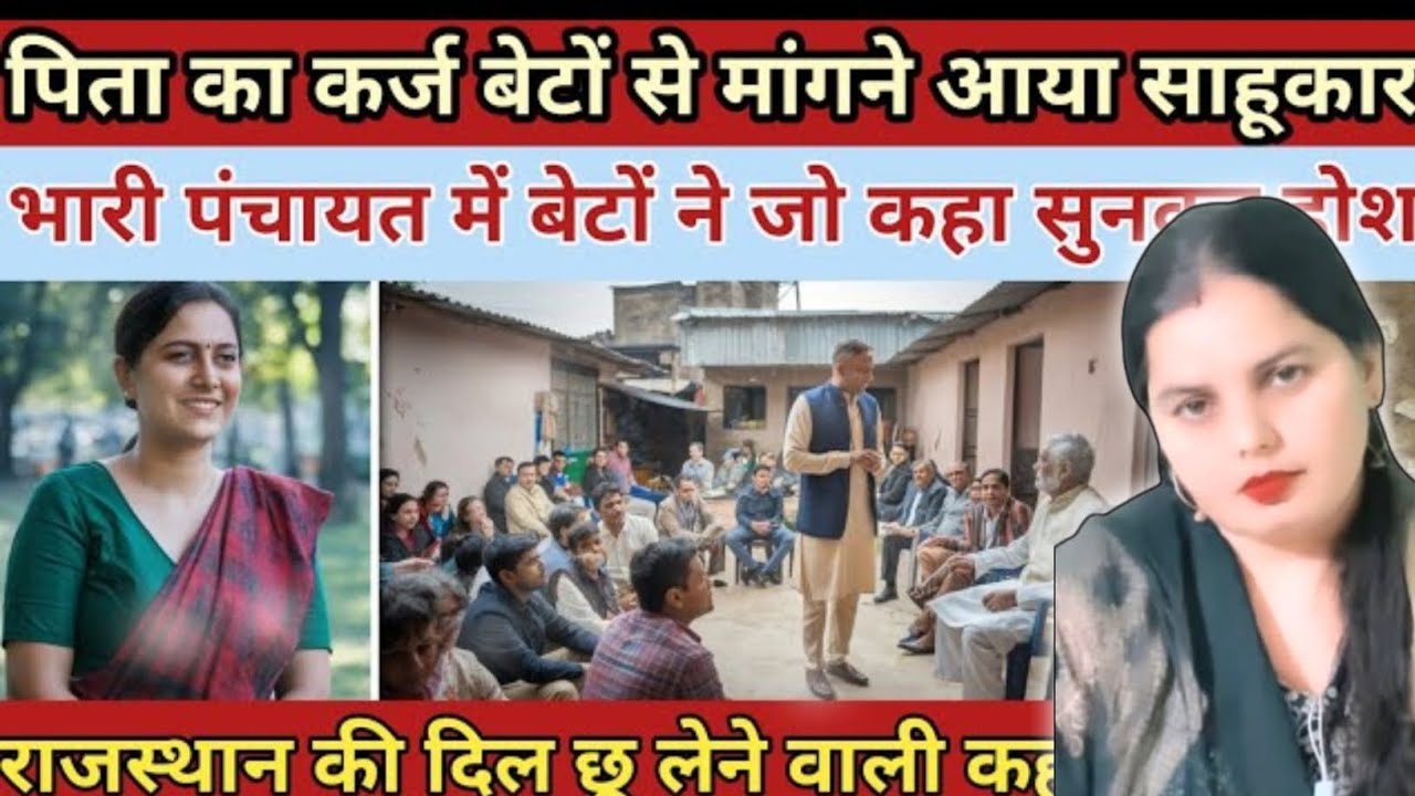 पिता का कर्ज मांगने आया साहूकार|बड़े बेटे ने कहा चले जाओ यहां से और|छोटे बेटे ने कहा मैं दूंगा