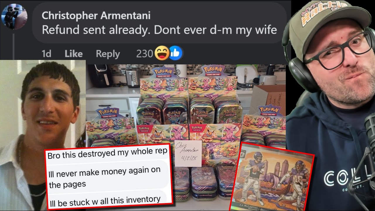 Rip & Shipper STEALS $2000 Card Then Plays Victim - Christopher Armentani