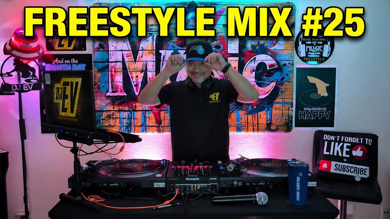 Freestyle Sunday Mix #25 (Put The Needle On The Record And Let It Play) Let's Go!!