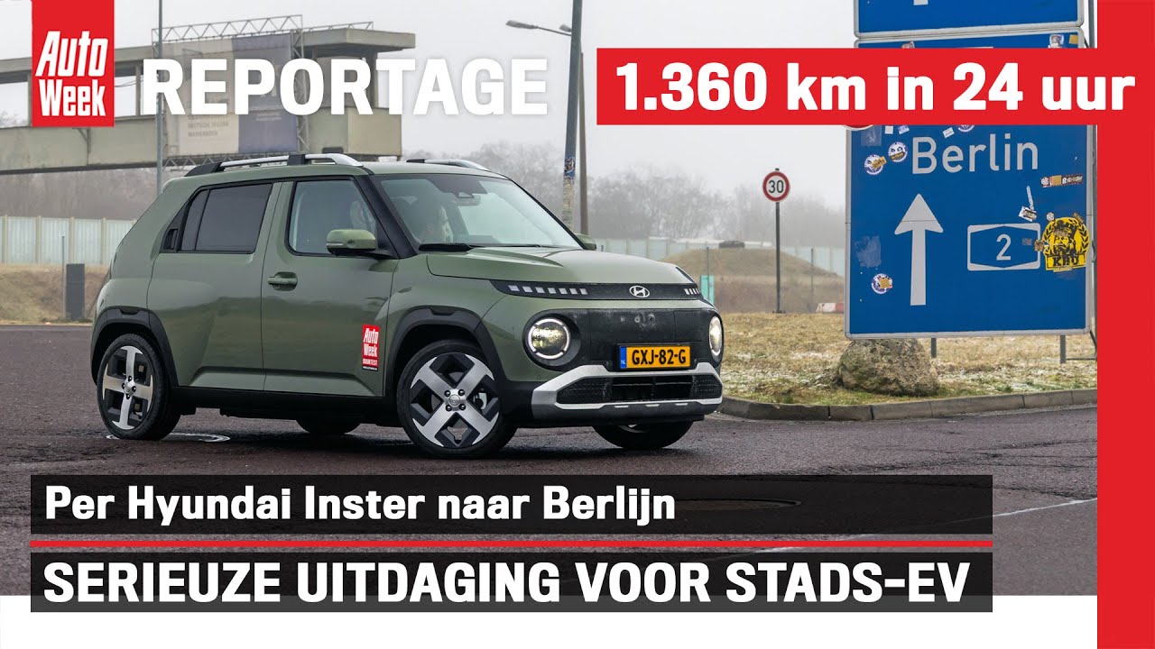 Per Hyundai Inster naar Berlijn: 1.360 kilometer binnen 24 uur - Duurtestreportage