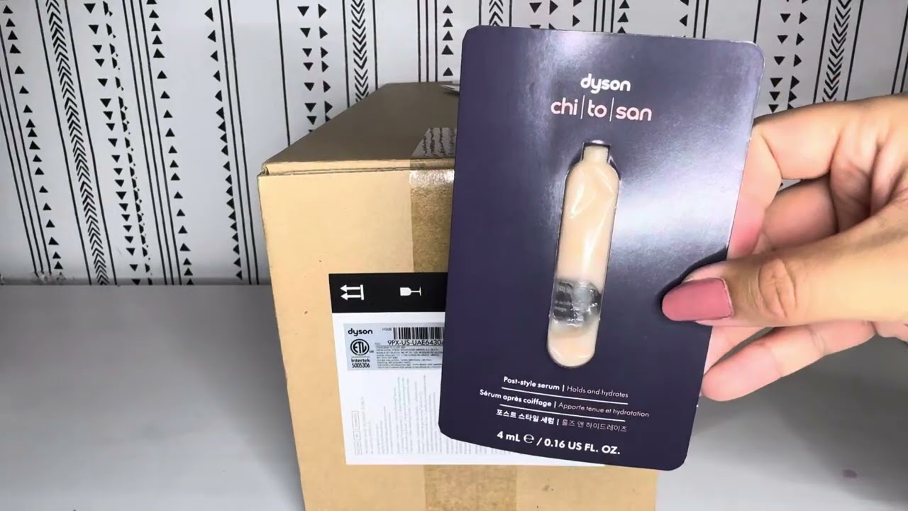 Unboxing Dyson Airwrap i.d.™ multi-styler and dryer Straight+Wavy (Jasper Plum) PART 1