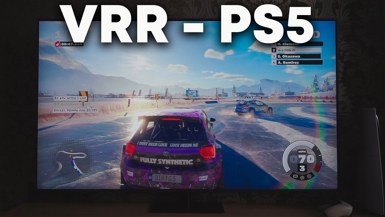 VRR на  PlayStation 5 В ДЕЛЕ. Тест и реально ли увеличивается производительность 60 / 120FPS?