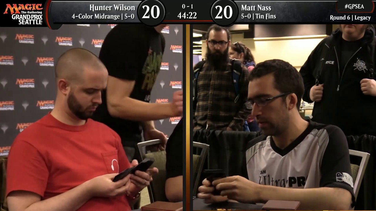 Magic the Gathering GP Seattle 2018 Round 6 LEGACY