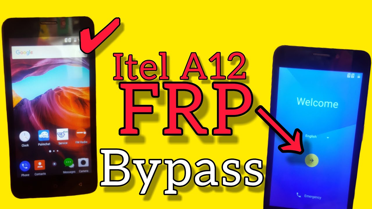 itel A12 FRP Bypass @phonefixtz