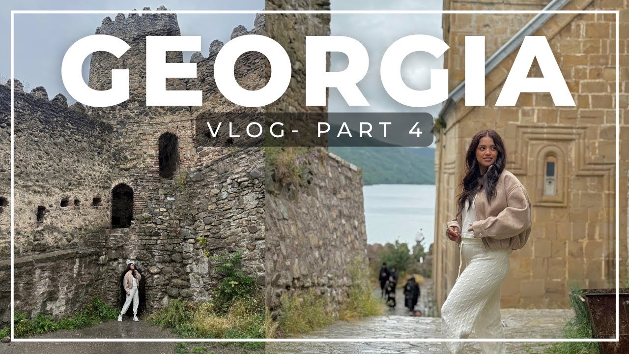 Georgia Vlog Part 4 | Uplistsikhe Caves, Jvari Monastery, Ananuri Castle & More! ✨