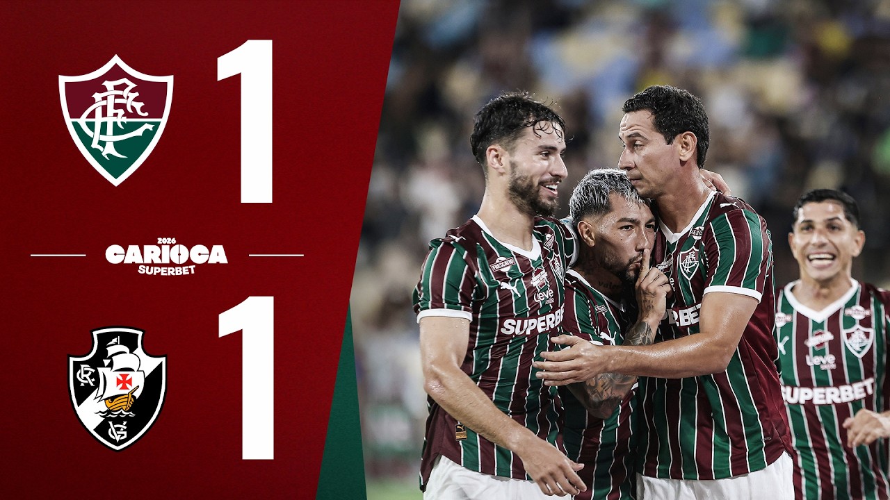 MELHORES MOMENTOS | FLUMINENSE 1 X 1 VASCO | CAMPEONATO CARIOCA 2026 | SEMIFINAL | VOLTA