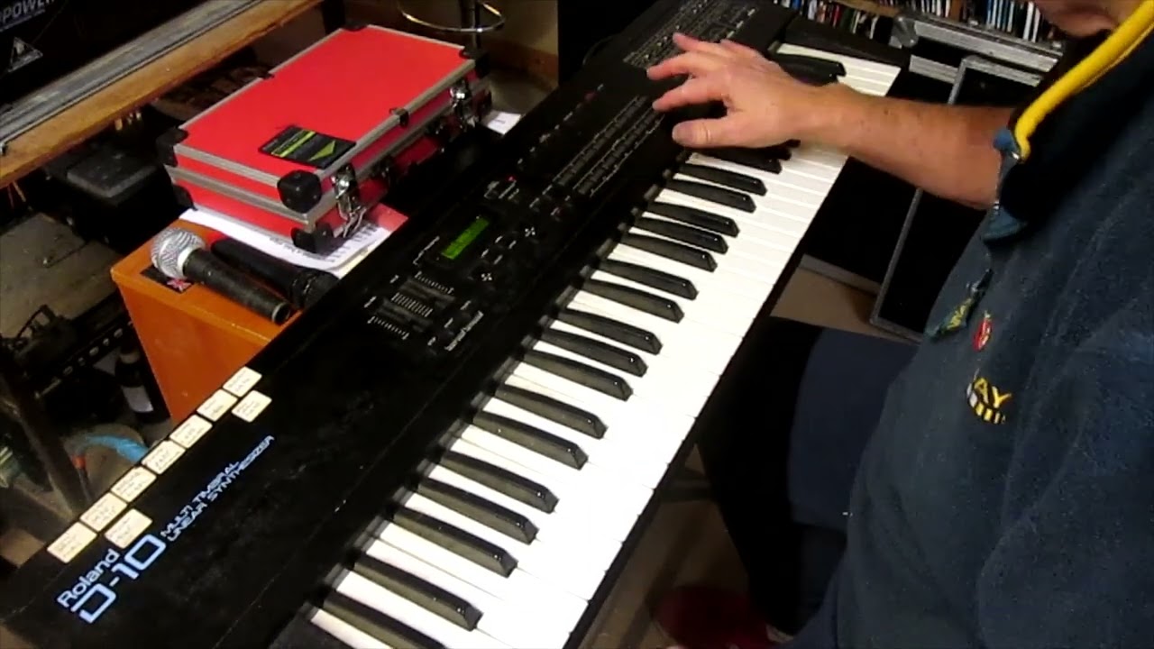 Roland D10 Keyboard some sounds and to show faults