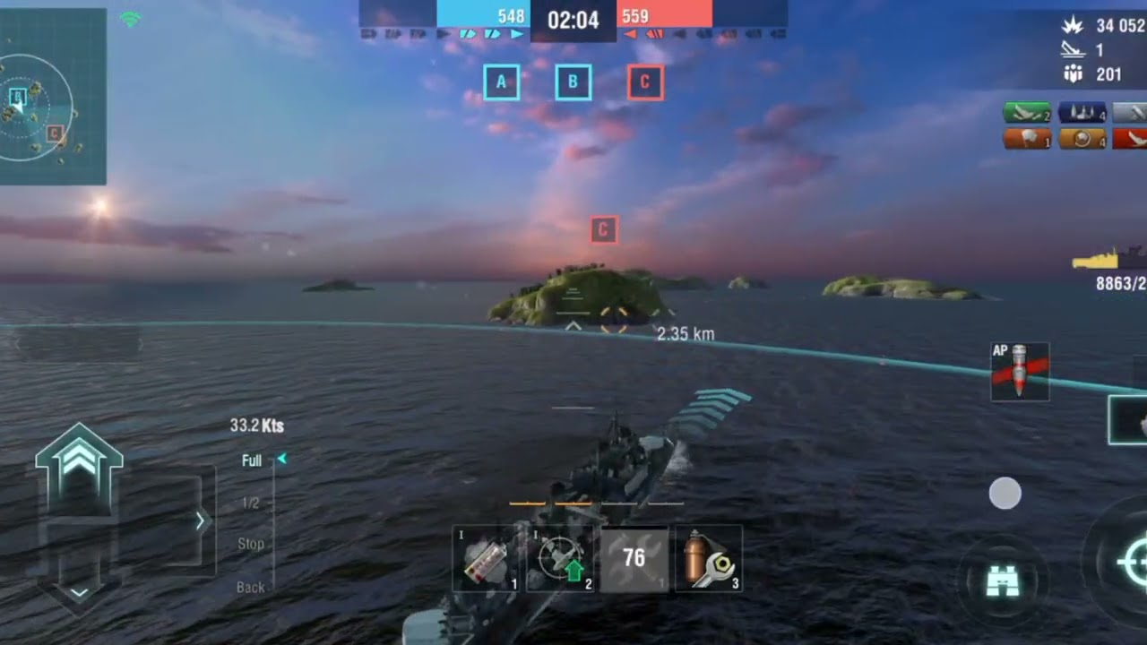 World of Warships Blitz: Fiji. Another Day at the Office