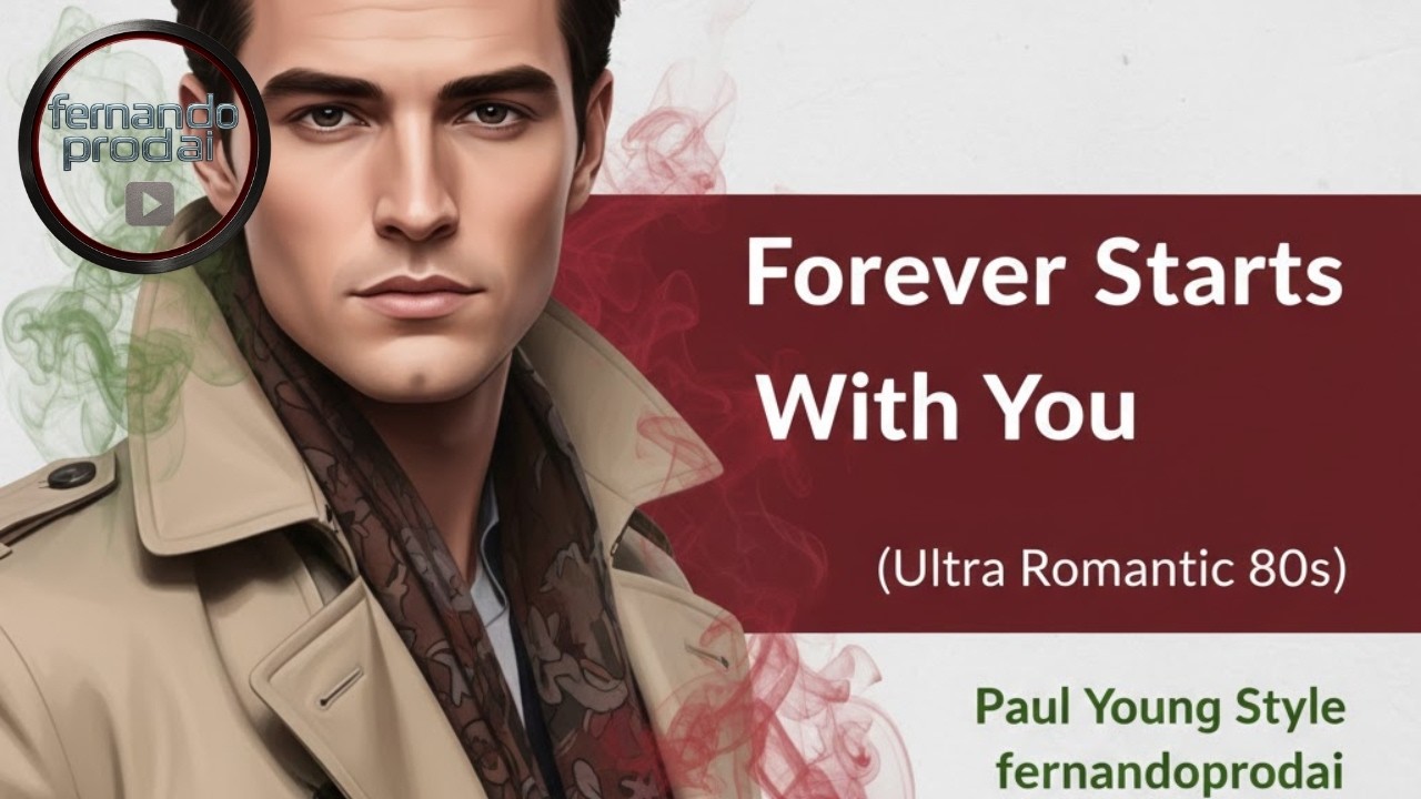 Forever Starts With You (Ultra Romantic 80s) | Paul Young Style | fernandoprodai