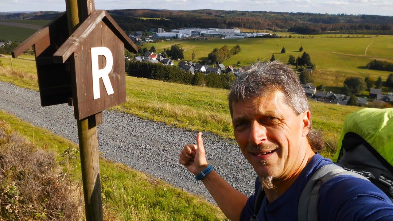 Den 🌲 Rennsteig in Etappen 🥾 wandern Tag 6 der Frankenblick und ins ehem DDR Grenzsperrgebiet