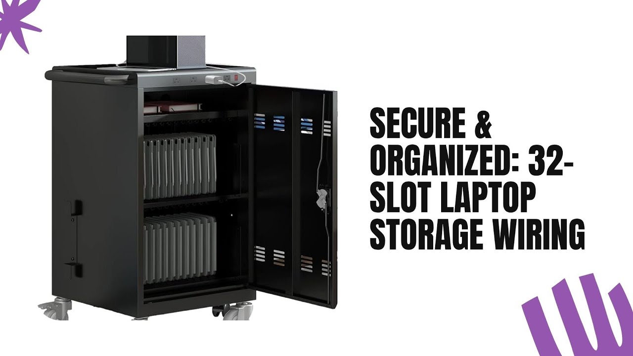 Laptop Storage Cart Wiring