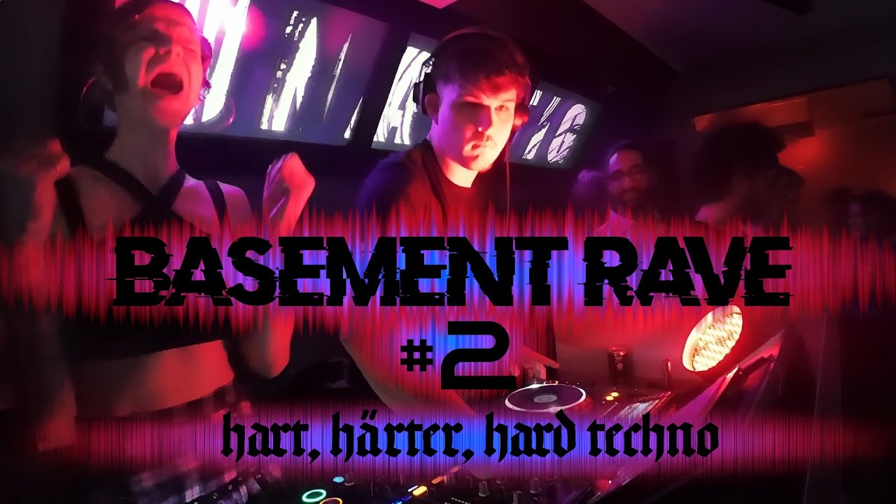 BASEMENT RAVE #2 | Hard Techno & Schranz | 154-158 BPM