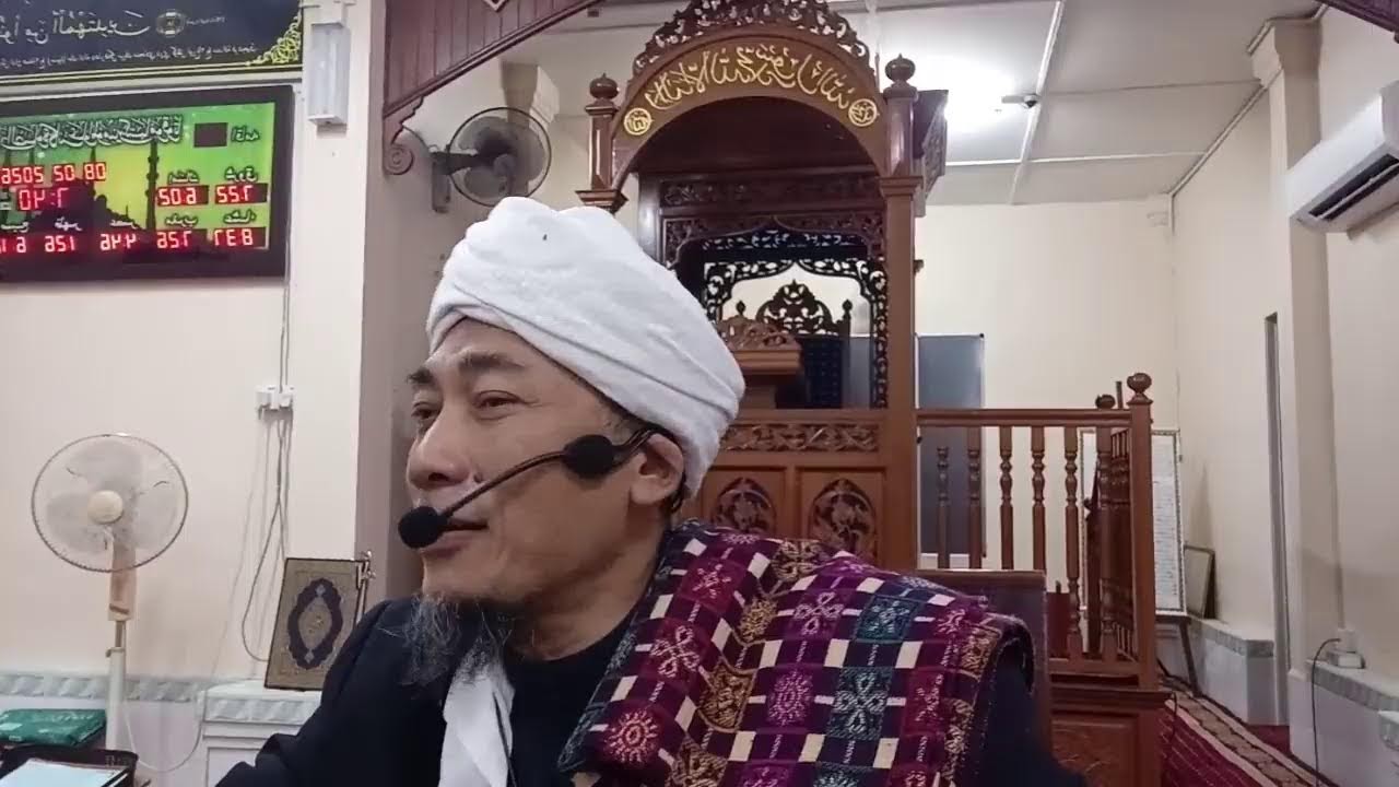 KULIAH SUBUH - MASJID KG LINAU KECIL BUKIT PASIR BATU PAHAT JOHOR 8 /2 / 26 TAFSIR SURAH YASIN