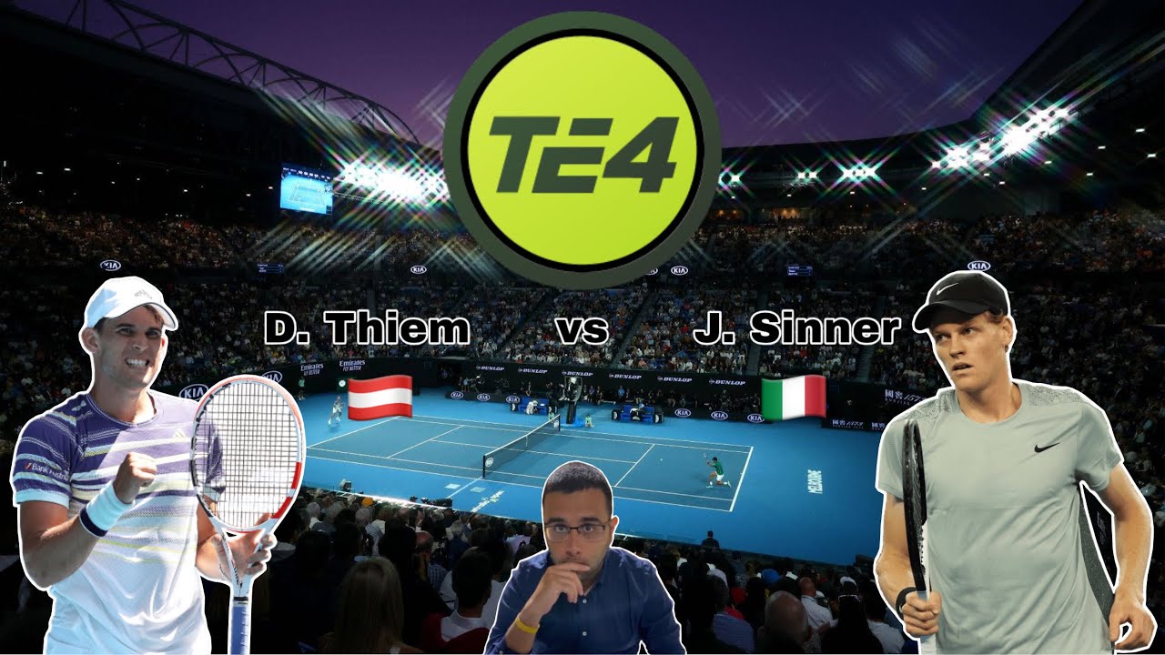 TENNIS ELBOW 4 | THIEM vs SINNER AusOpen | PS5 Gameplay 🎾🎮