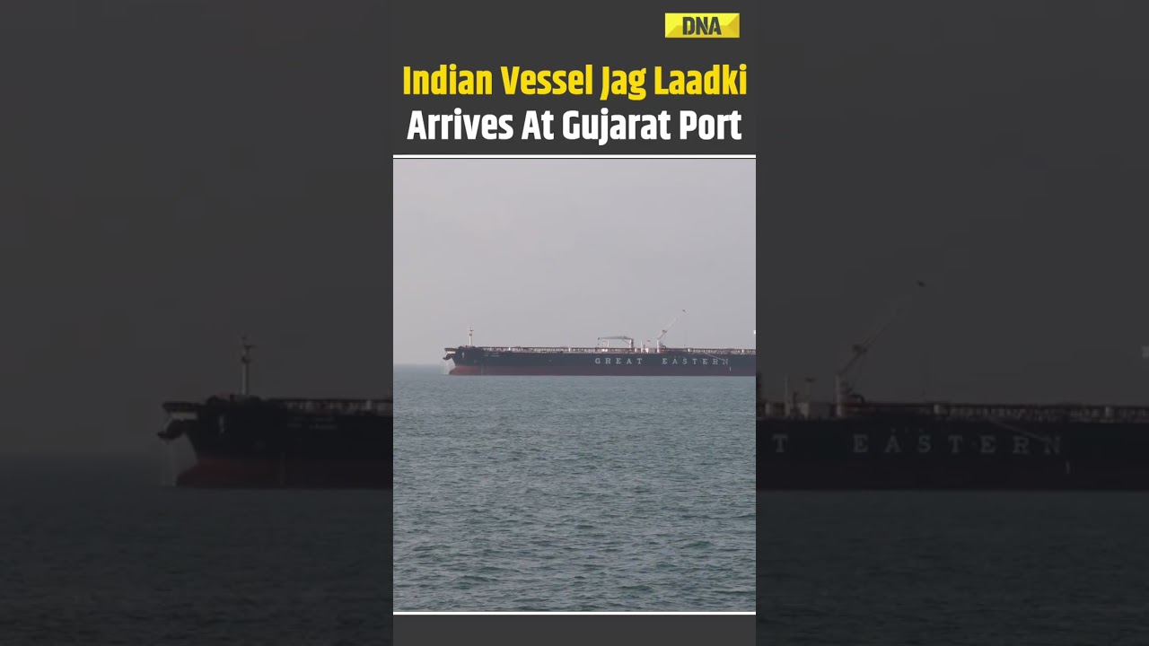 Iran Israel War: Indian-Flagged Crude Oil Vessel Jag Laadki Arrives At Gujarat Mundra Port | LPG