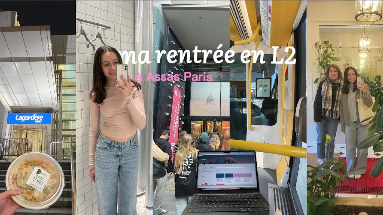 ma semaine de rentrée en L2 à assas
