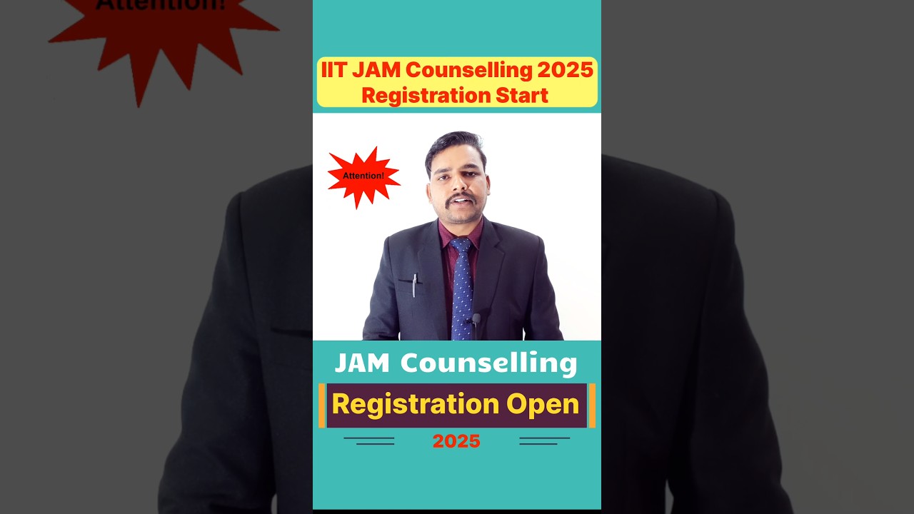 iit jam counselling process 2025 | iit jam counselling form filling 2025