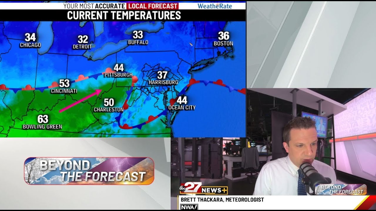 Brett's Beyond The Forecast: Rainy Stretch + Weekend Warmth