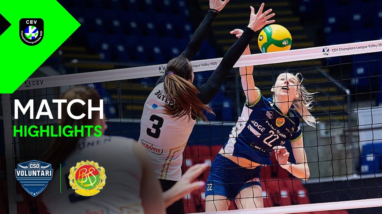 Highlights | C.S.O. VOLUNTARI 2005 vs. BKS Bostik ZGO BIELSKO-BIAŁA | CEV CL Volley 2025