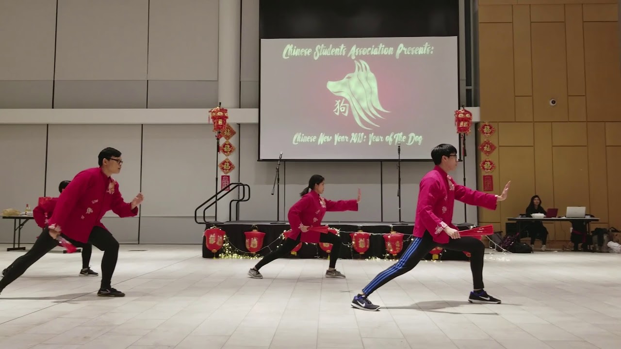 Kung Fu Fan Dance @ TCNJ CNY