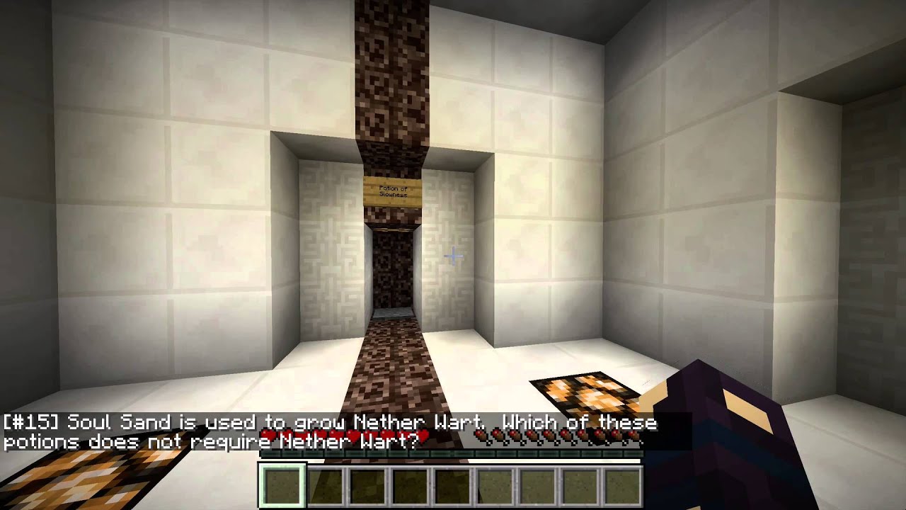Minecraft Diversity: Ep 6 ~ Trivia (part 1) I hate tests.