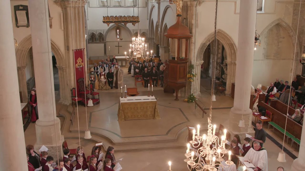 The installation of the Rt Rev Jonathan Frost as the tenth Bishop of Portsmouth