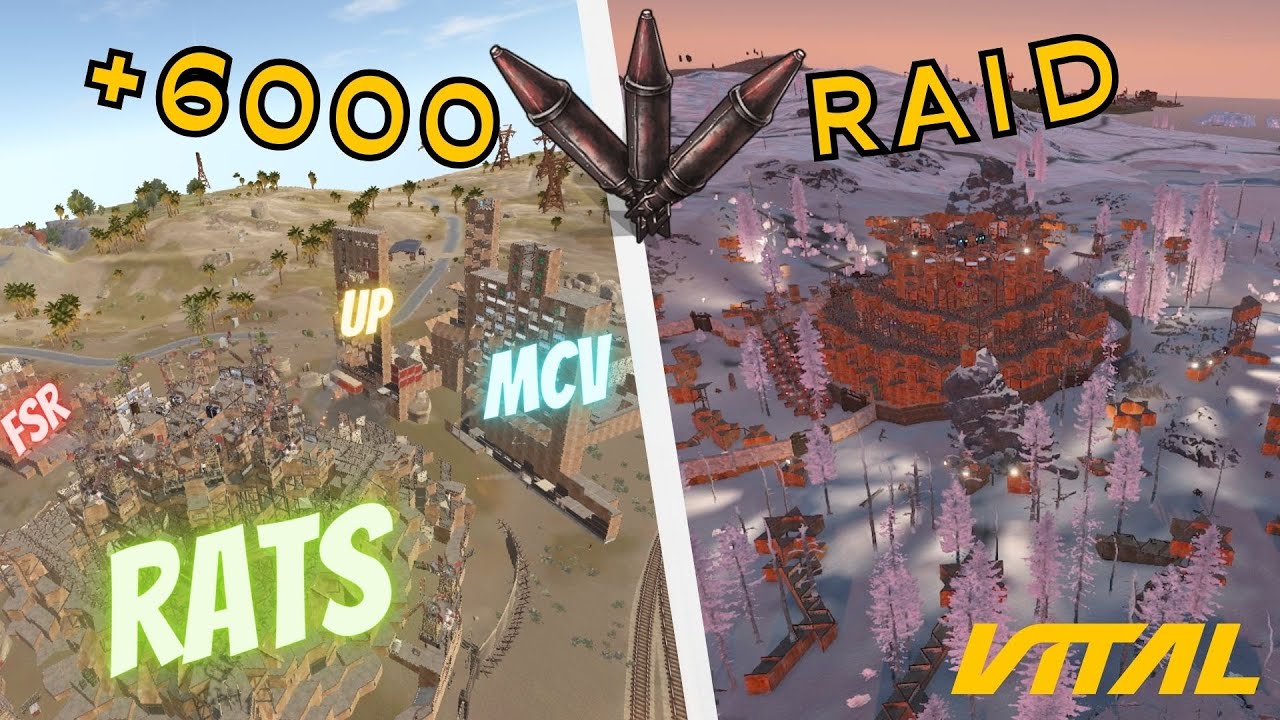 6000 ROCKET RAID! Our Most Insane Wipe Ever  | VITAL MONTHLY 💙 MCV TEAM 💙