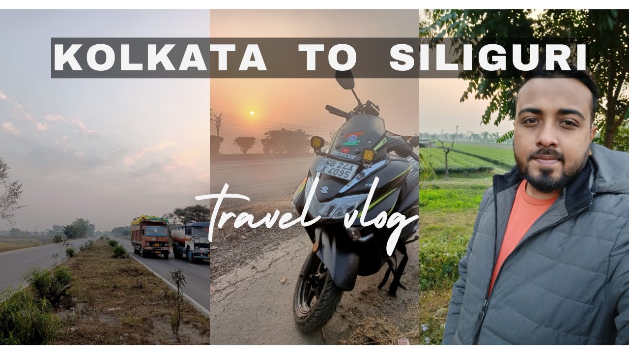 Kolkata to Siliguri | Winter Ride | Suzuki Burgman 125 | কোলকাতা থেকে শিলিগুড়ি ১৮ ঘণ্টায় | 2022-23