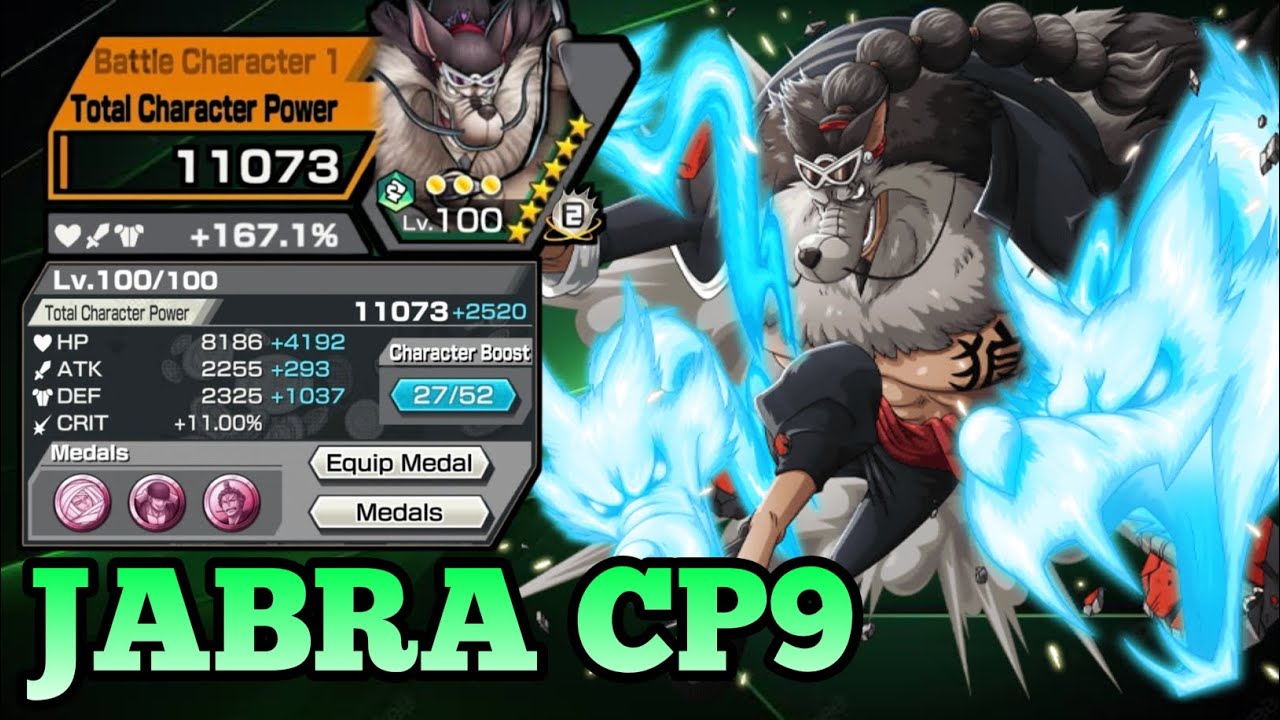 JABRA CP9 GAMEPLAY | ONE PIECE BOUNTY RUSH | OPBR