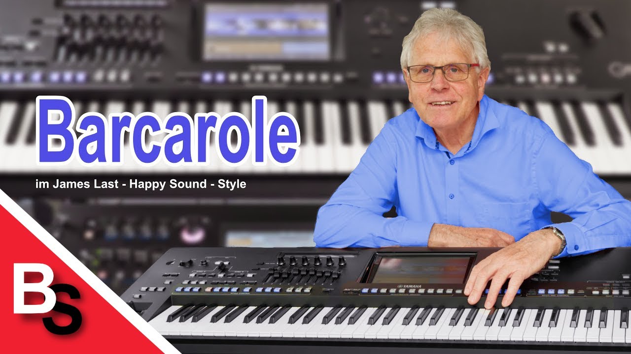 Barcarole (im James Last Happy Sound Style) Yamaha Genos Keyboard Sound / GenosPlayer Keyboard