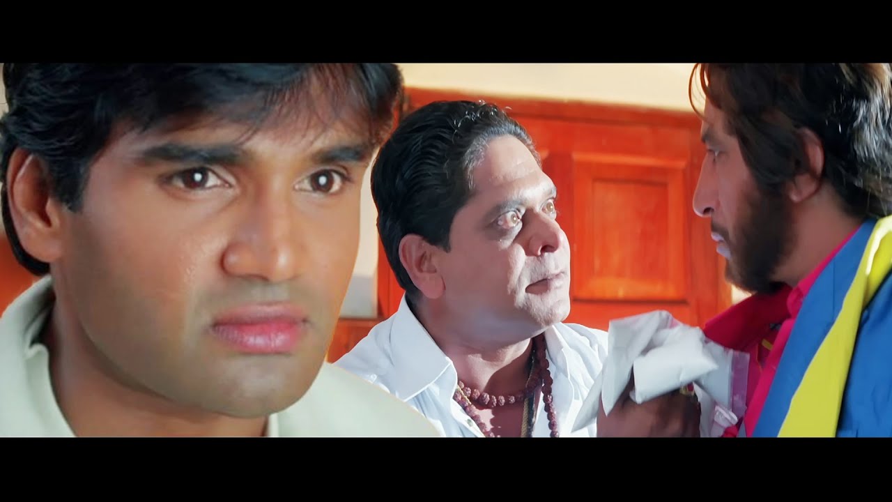 ऐ राजा, तेरी हालत तो भिखारी से भी ज़्यादा ख़राब हो गयी रे - Suniel Shetty ज़बरदस्त एक्शन - Krishna