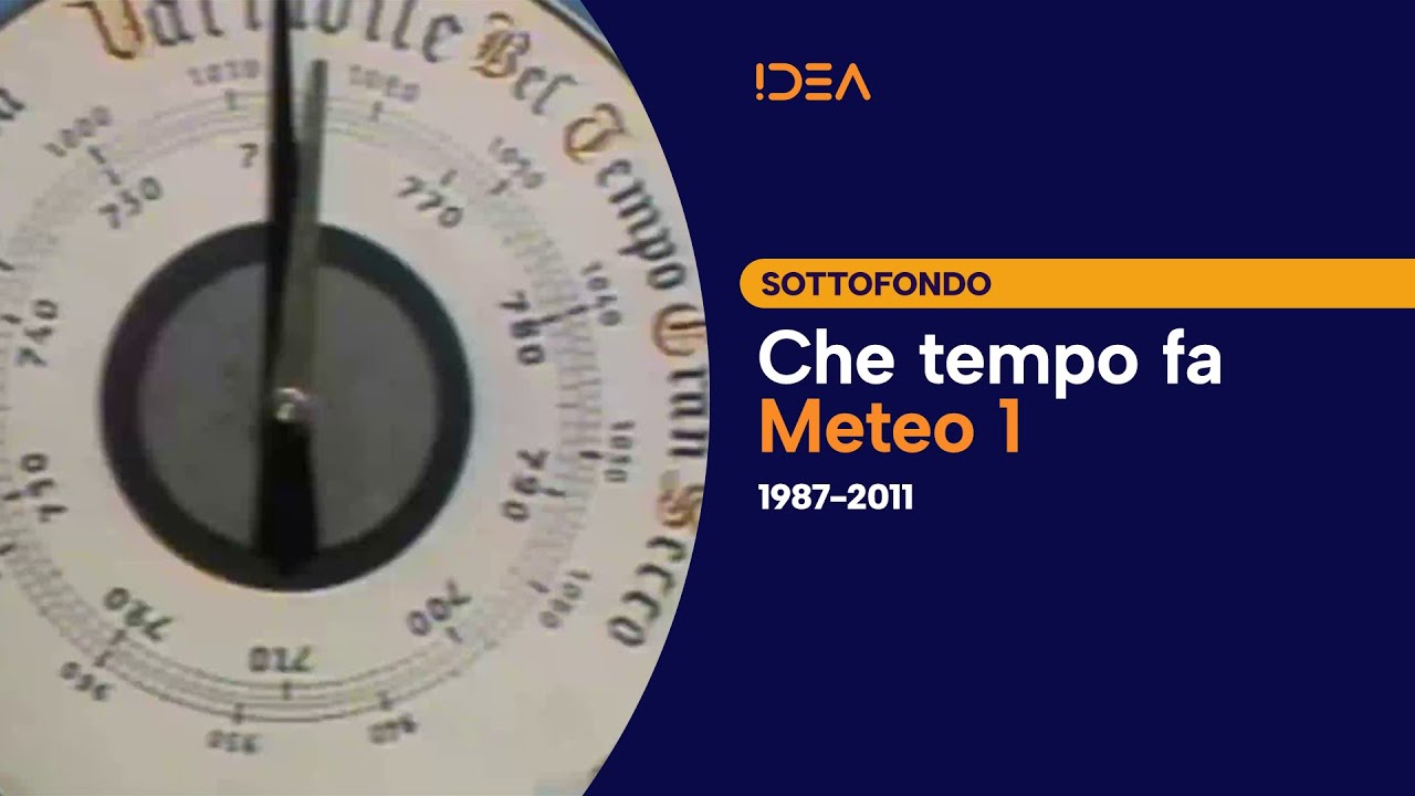 Che tempo fa/Meteo 1 - Sottofondo (1987-2011)