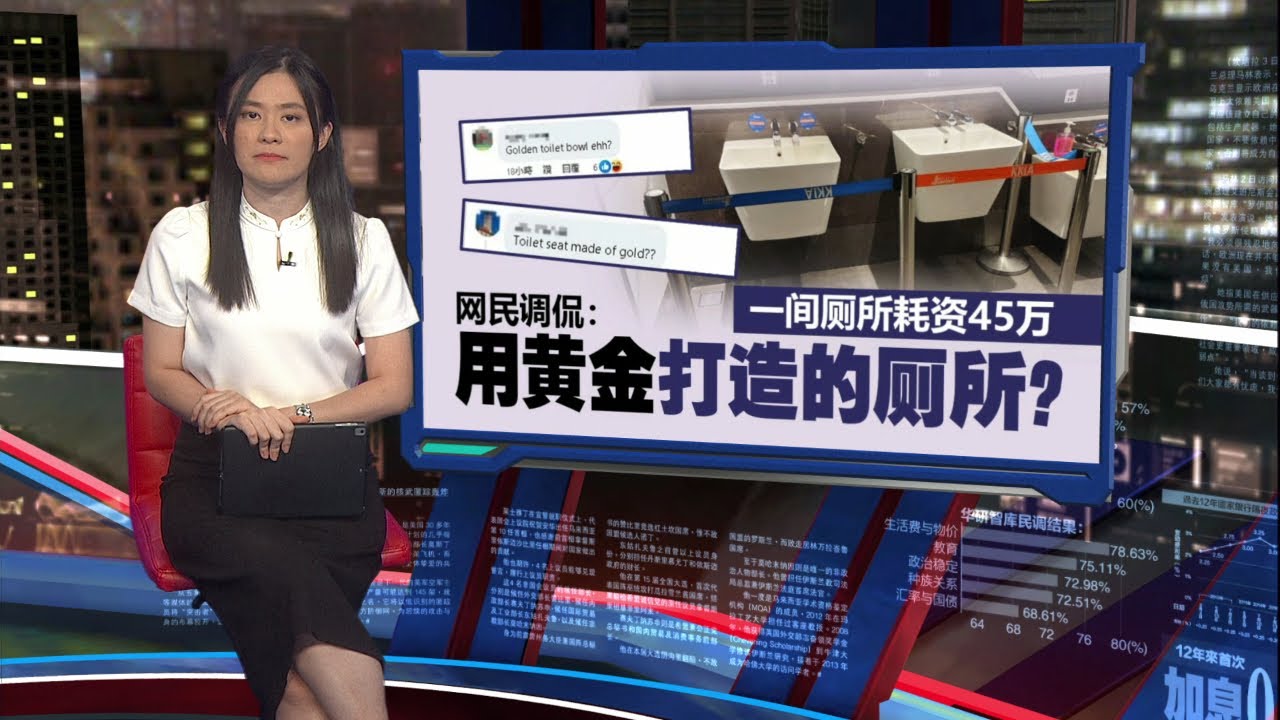 一间厕所耗资45万   网民调侃：用黄金打造的厕所？ | 新闻报报看 31/01/2026