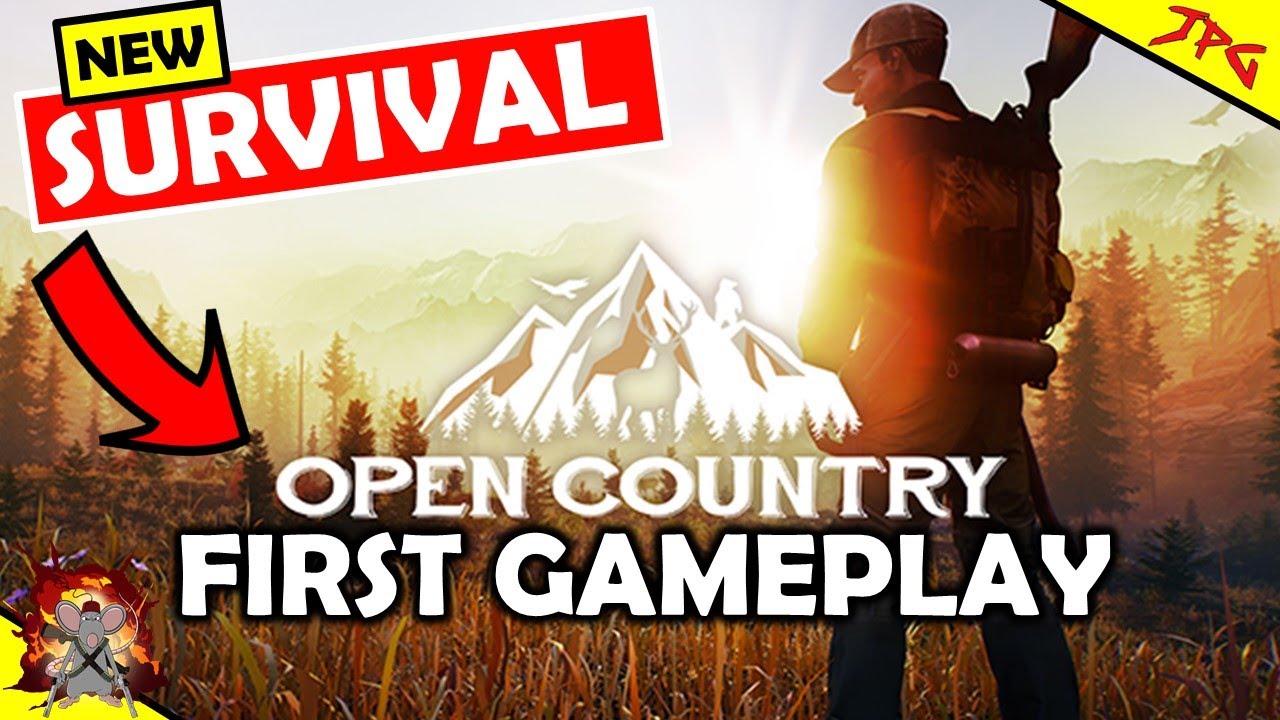 New Survival Game OPEN COUNTRY First Gameplay! Pc Xbox And Playstation Release!